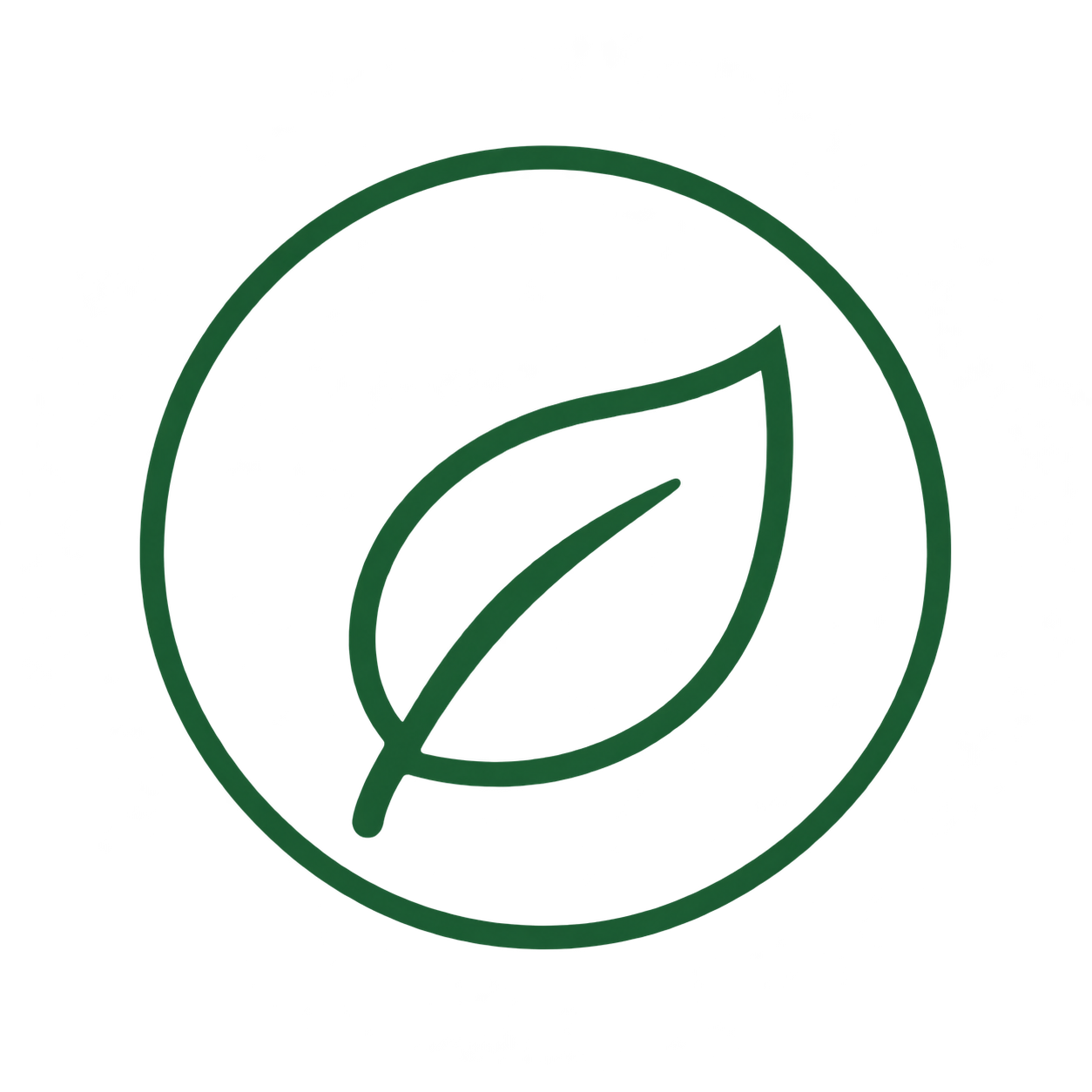 Blatt-Icon für frische Zutaten.