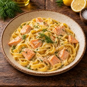 Tagliatelle al Salmone